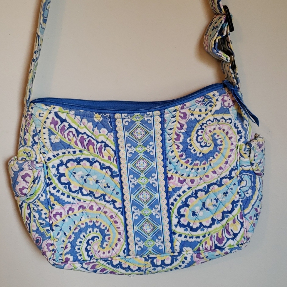 Vera Bradley Crossbody Bag | Capri Blue Print